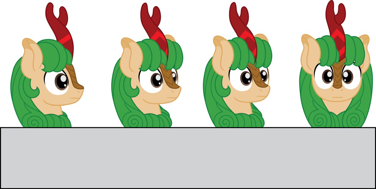 4. Project 12: or should I say project 6 2.0An animation...puppet thingy like...illustration, whatever it is called. It's customizable, so different expressions can be applied. Probably will continue to other angles..Note: mane is now fixed, the shape is more...reasonable