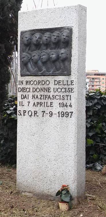 Andreacritico's tweet photo. il 7 aprile dieci donne romane furono fucilate dai nazifascisti, sul ponte di ferro, all'Ostiense.

Un buon motivo per ricordare il valore della Resistenza che diede libertà e democrazia all'Italia.

verso il 25 aprile https://t.co/D0xyfMiIoi