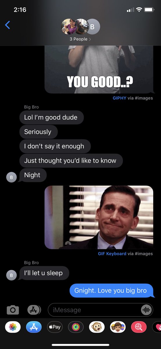 NT_cele's tweet photo. @johnkrasinski my big bro just wants me to be happy 😭 https://t.co/ALfG4eZraK