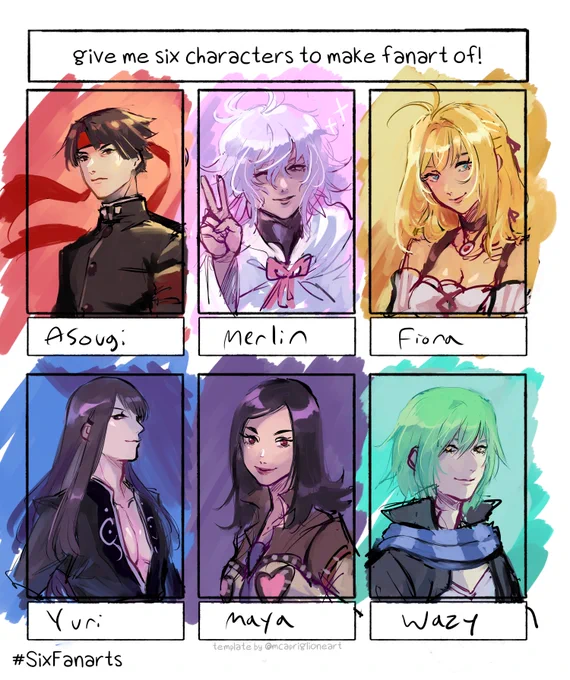 arigatou everyone who contributed a person i feel ive somewhat relearned how to draw! 