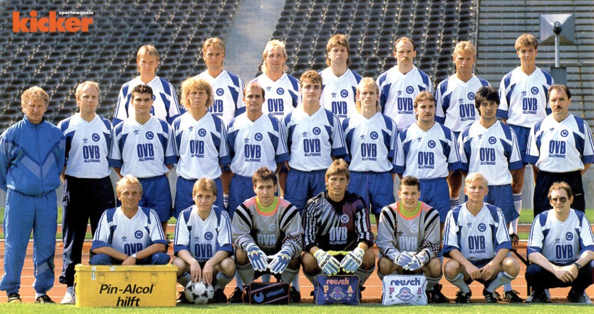 O Blau-Weiß 90 Berlin jogou a décima primeira edição da 2. Bundesliga, o clube da capital Berlin jogou por sete temporadas, a última sendo na temporada 1991-92. No mesmo ano que foi rebaixado o clube foi dissolvidoFoto: Kicker