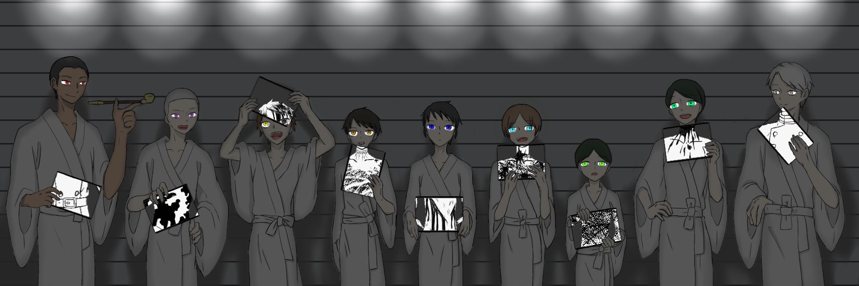 ハッシュド 獄都事変の獄卒たち 初めて全員描いた 上司組のイケおじ感をうまく出せなかったのが反省点 でも良い感じに不穏な雰囲気出せて満足 カケ プロの小説5巻の扉絵ネタ 死因捏造 ハッシュド 獄都事変の獄卒たち 初めて全員描いた 上司組のイケおじ感をうまく出せなかったのが反省点 でも良い感じに不穏な雰囲気出せて満足 カケ プロの小説5巻の扉絵ネタ 死因捏造