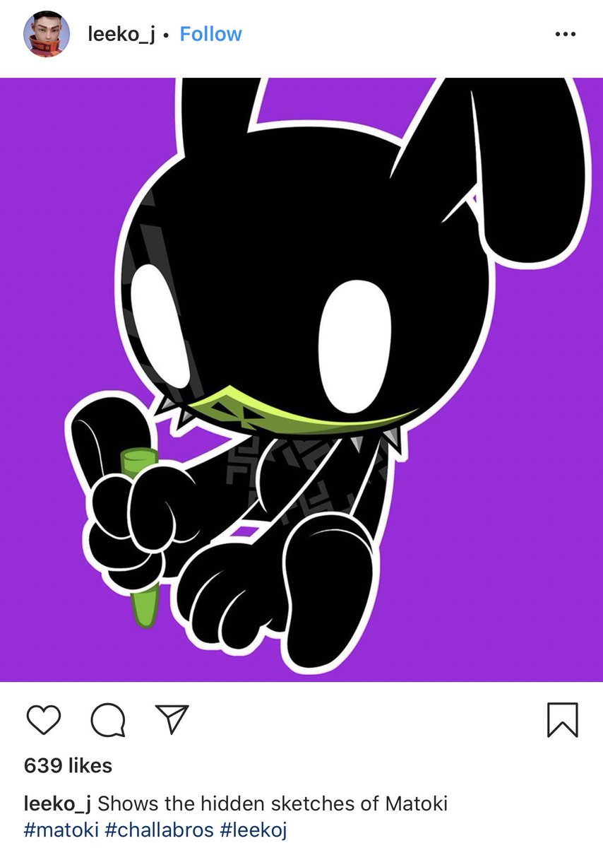 BAPupdate's tweet photo. 200406 @/leeko_j (creator of matoki characters) Instagram update

Caps:
«Shows the hidden sketches of Matoki
#matoki #challabros #leekoj»

link: https://t.co/3TtfhBouIT https://t.co/uzmVDcBELE