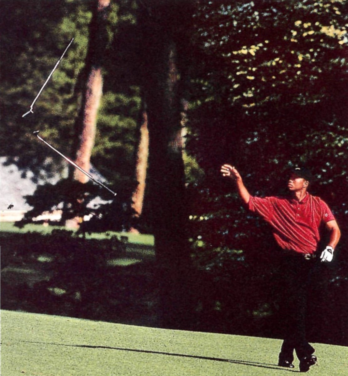 Deep in the SI archives for a project and saw this great photo of a murderer during the final round of the Masters