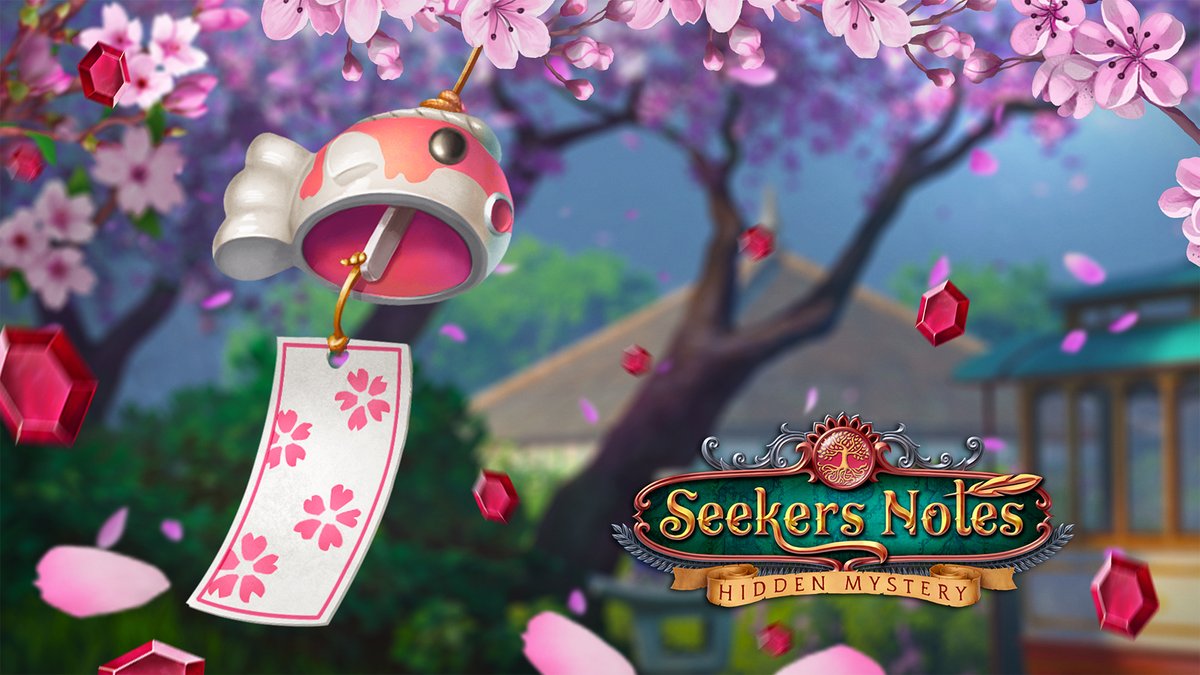 Hey Seekers! New #contest! Do you hear the #Magic Wind Chime ringing? People say that this sound brings good #luck and increases your chances of success! 
🌸#Retweet this post and get a chance to be one of 15 lucky #Seekers to earn awesome rewards!