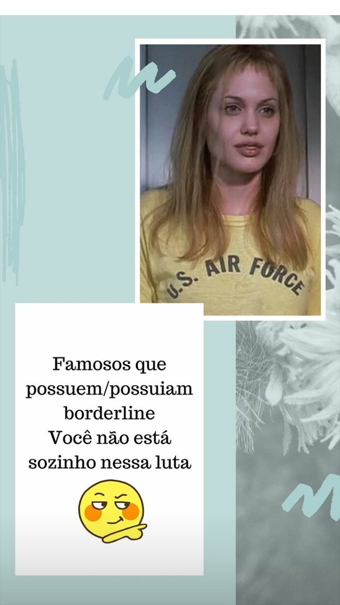 UmaIncerteza's tweet photo. Vocês sabiam que esses famosos tem borderline? Incluindo Amy winehouse. https://t.co/ltFPhPm1Z1