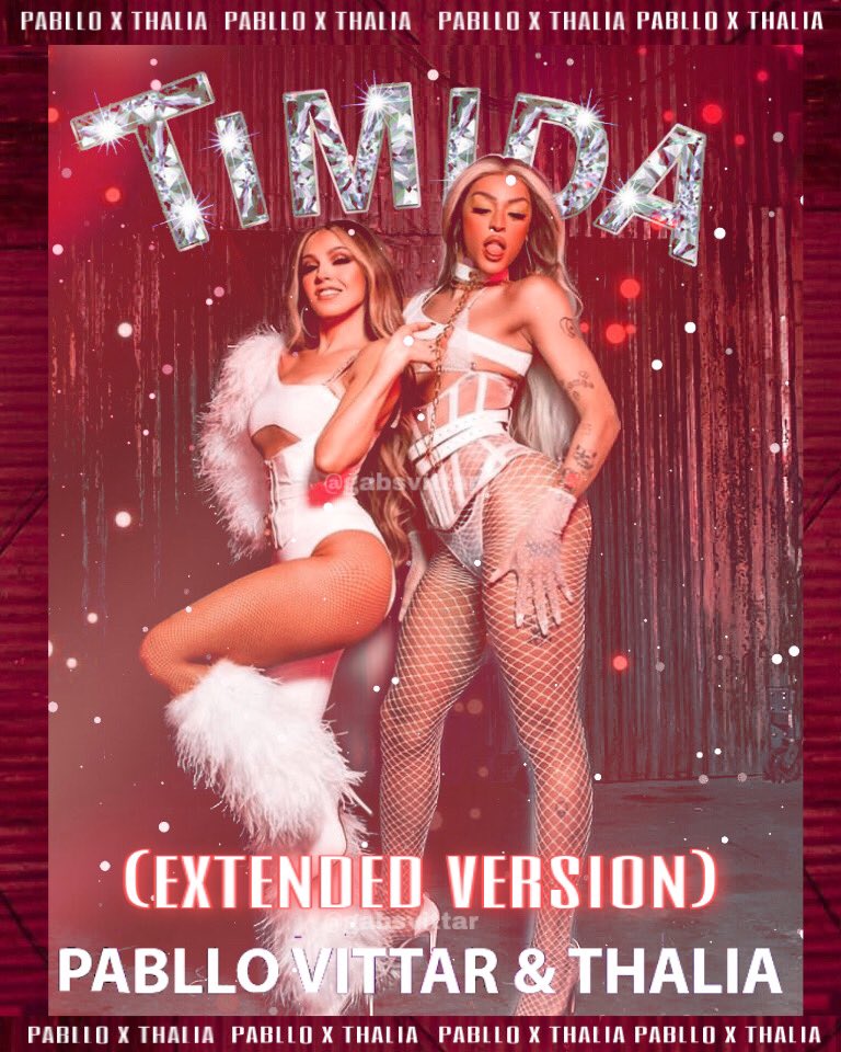 gafurlani's tweet photo. quem quiser a versão estendida de “Tímida” da @pabllovittar e @thalia me chama DM e passa o whatsapp que mando 💕✨
#Timida #TimidaOutNow #NoSoyTimida #TimidaNoSoy 🔥😏 https://t.co/zfUOp3uhfs