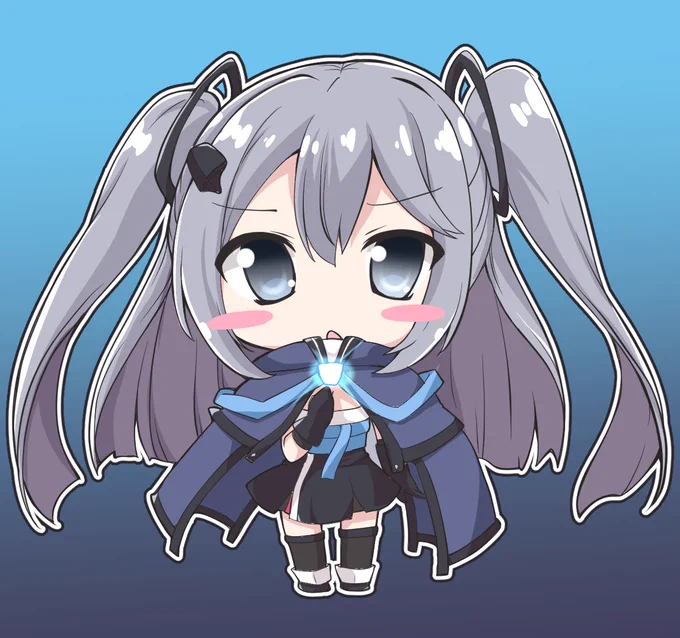 イントレピッドさん 掛け声好き怒るSDかわいい 差分は強いられてる時等にお使い下さい #アズレン #アズールレーン 