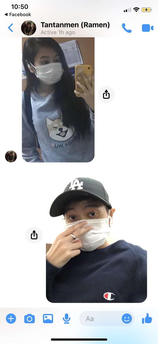 RyGFernandez's tweet photo. Yung nag send sayo ng pic sis mo na naka sweatshirt siya at mask tapos ni replyan mo din ng pic na naka sweatshirt at mask ka! HAHAHA @Geomaetry kinakain na tyo ng ECQ! https://t.co/9Np4MzfWRj