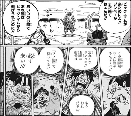 こまたろう V Twitter ハガレン脳的には ジンベエ実はマムに部下のlifeと自身内臓をいくつか収奪されていると思っているけど多分違うんだろう