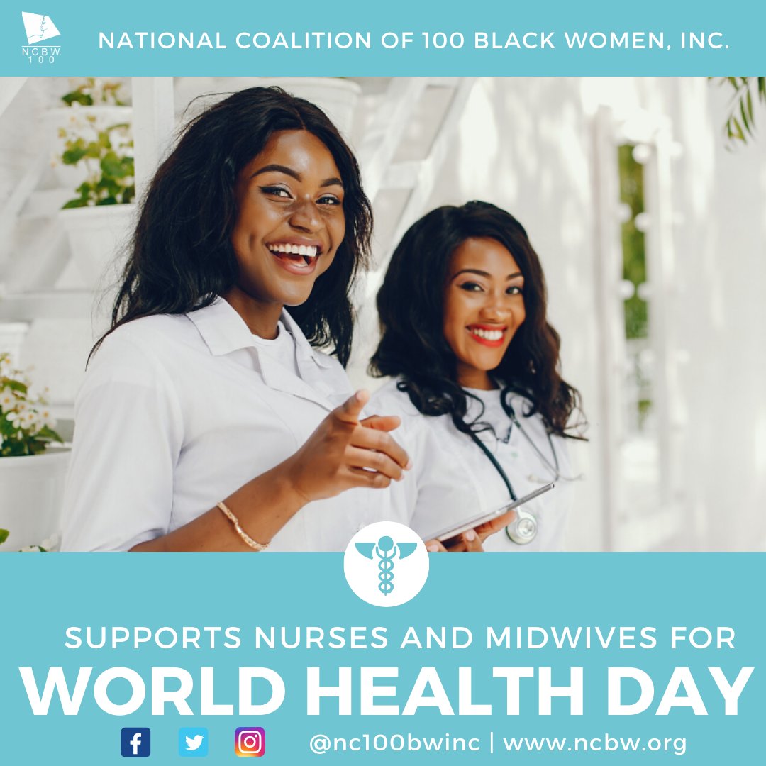 nc100bwinc's tweet photo. Today is the day to celebrate the work of nurses and midwives and remind world leaders of the critical role they play in keeping the world healthy. Nurses and other health workers are at the forefront of COVID-19 response.   #NC100BWINC #WorldHealthDay https://t.co/qF4uz2IwCU