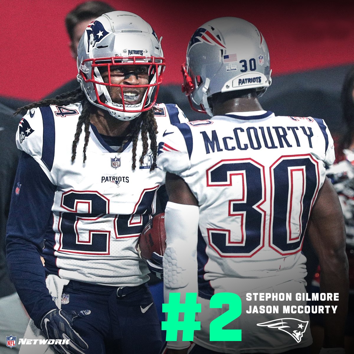 2.  @BumpNrunGilm0re +  @McCourtyTwins  #GoPats