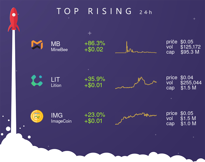 TheCryptoApp's tweet photo. 📈 Top 3 rising assets (24H) 📈 

 • $MB (+86.3% | +$0.02)
 • $LIT (+35.9% | +$0.01)
 • $IMG (+23.0% | +$0.01)

#MineBee #Lition #ImageCoin #crypto #cryptocurrency #thecryptoapp https://t.co/xvio9RI71T