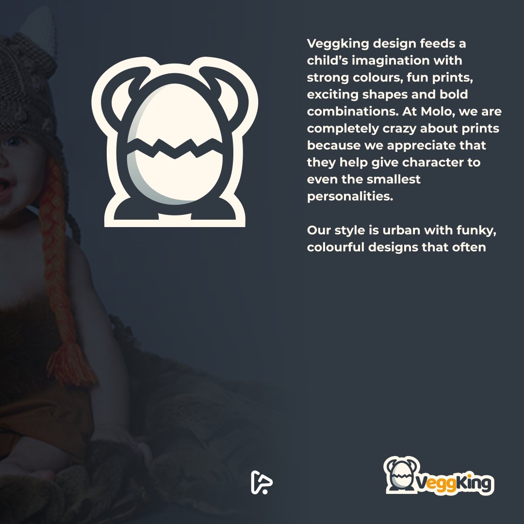Garagephic Studio on Twitter: "VeggKing logo design . Available for  comission work . garagephic.studio@gmail.com #viking #egg #logo #apparel  #babyapparel #dualmeaning #hiddenlogo #design #designer #graphic  #graphicdesign #brand #identity #company ...