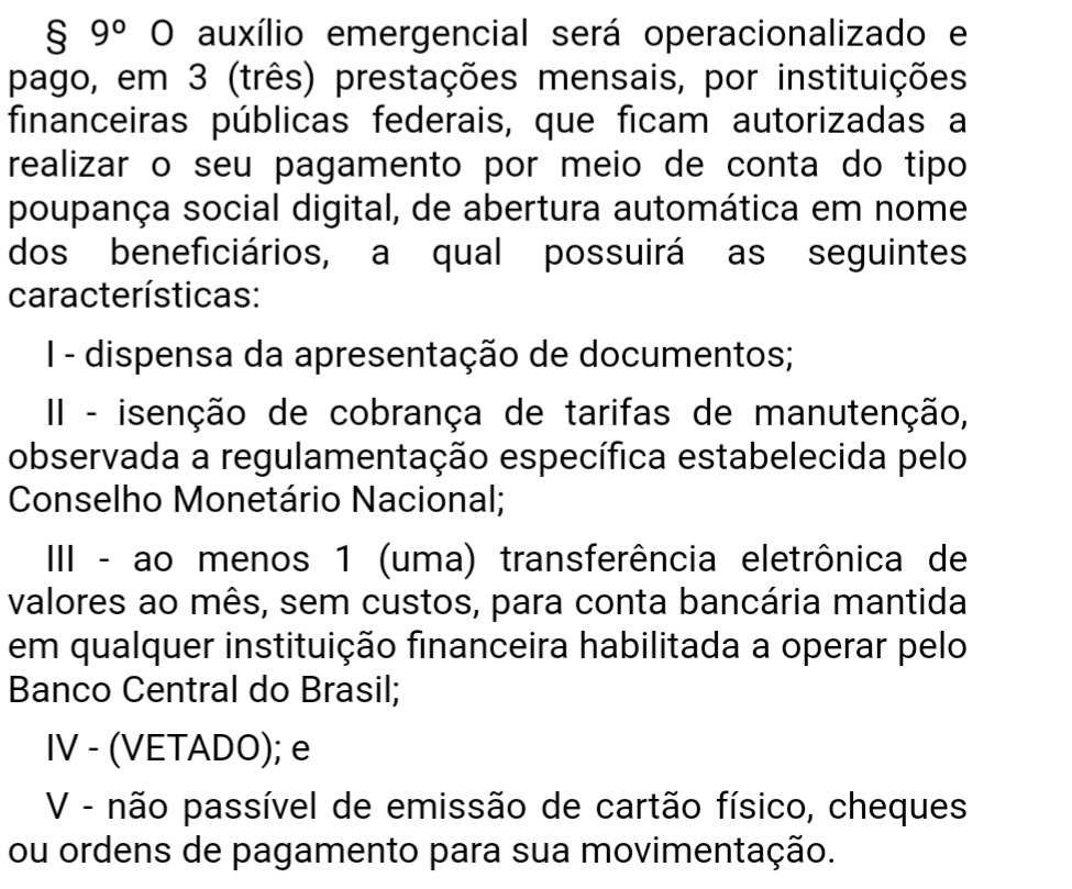 polmonge's tweet photo. @Harleyrlb @smgomx @SenadorHeinze @onyxlorenzoni Por enquanto esta é a única informação...O Governo ficou de anunciar nesta terça-feira dia 07, o aplicativo, cronograma de pagamento. Temos que aguardar. https://t.co/QBgqWgZ676