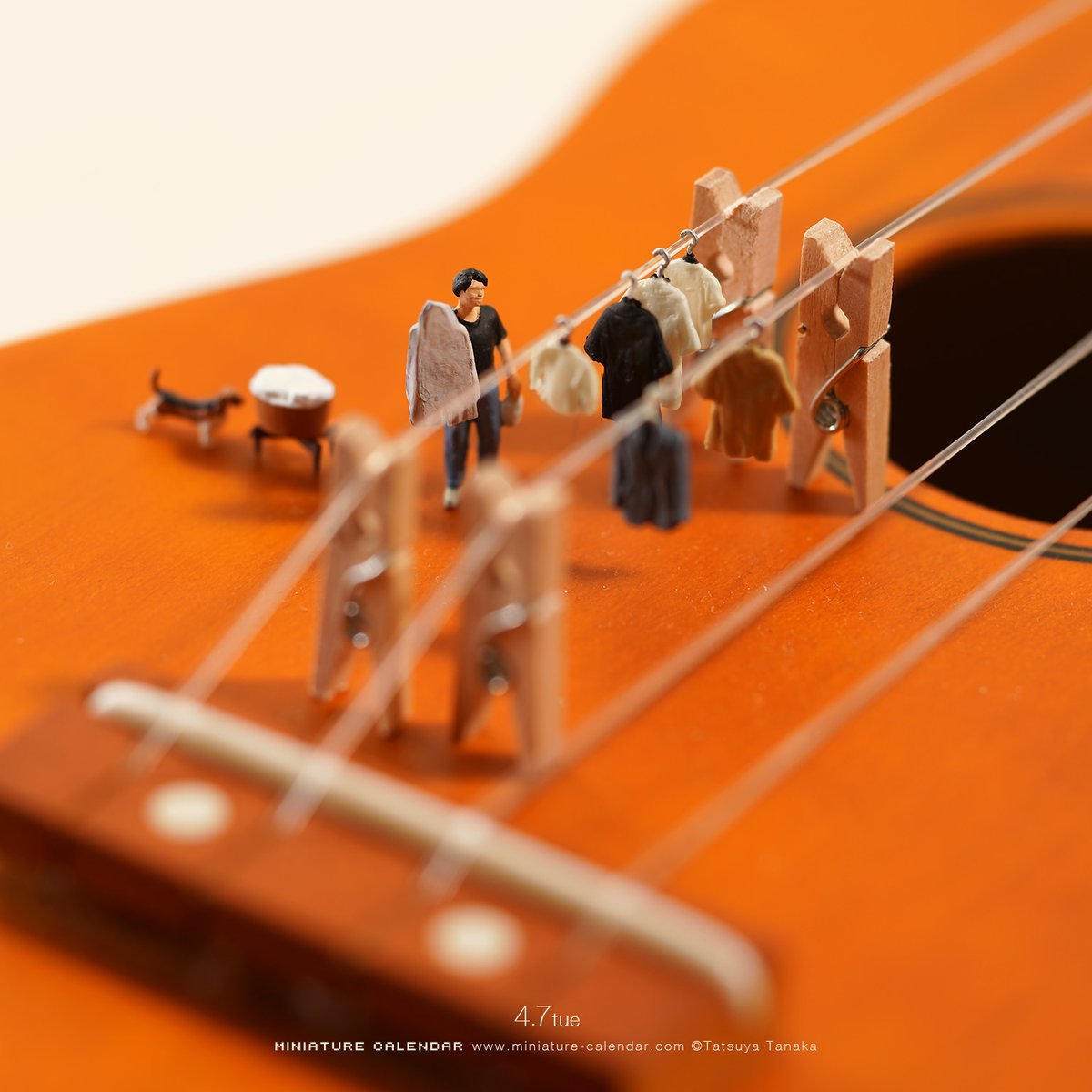 「干しの弦
⠀
#星野源 」|Tatsuya Tanaka 田中達也のイラスト