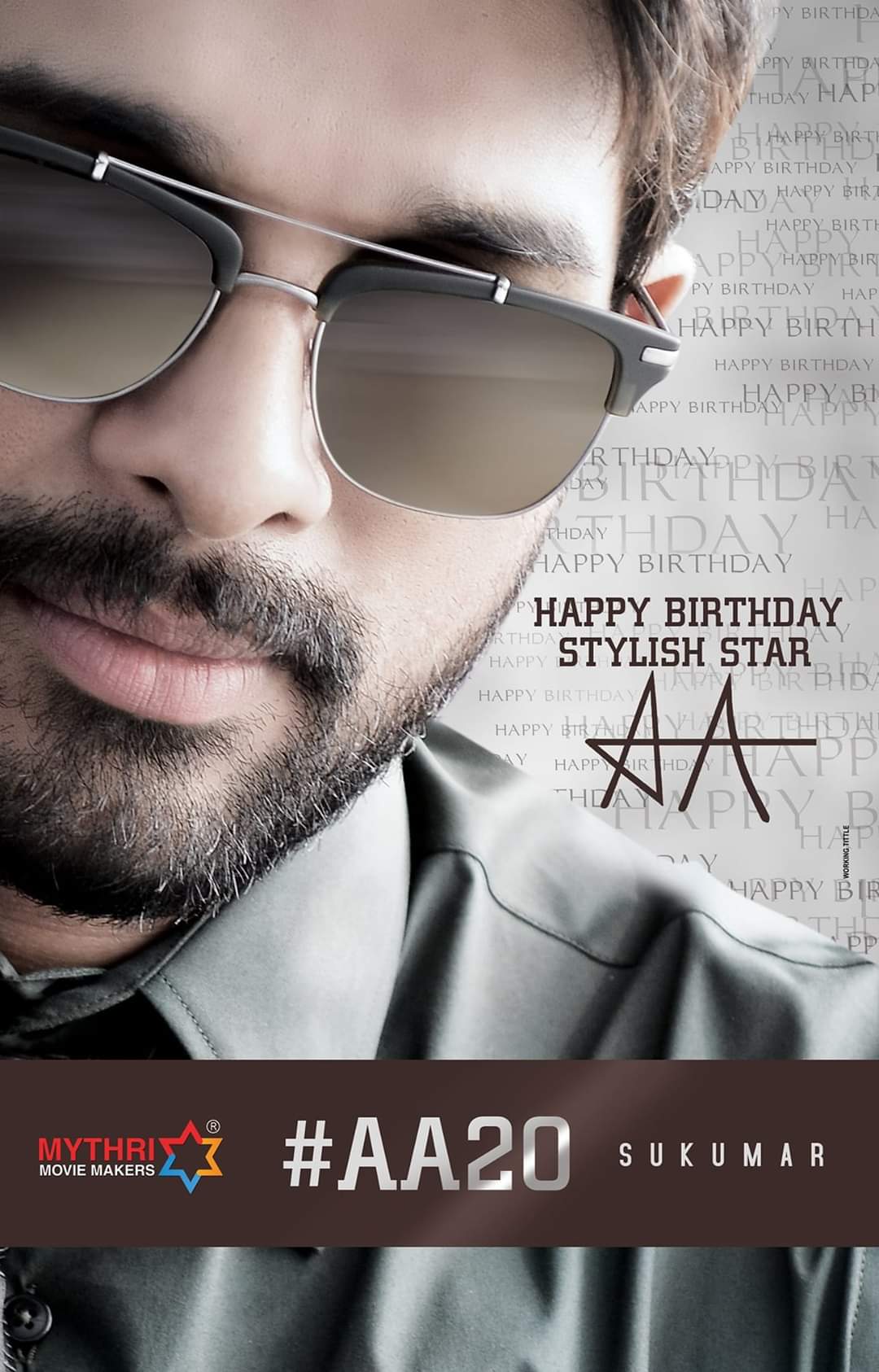 Today allu Arjun birthday treading day at 5pm

Happy birthday 