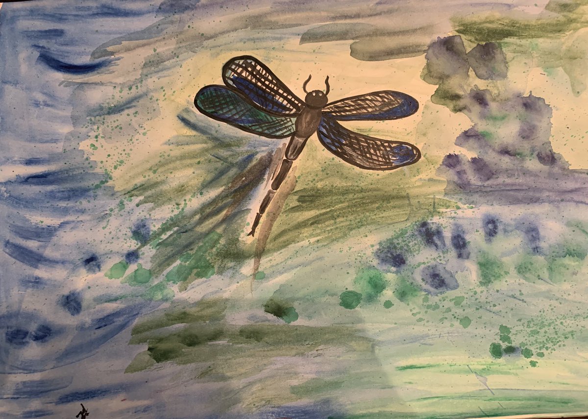 DJoyeeta's tweet photo. Difficult and easy complement each other.
Long and short define each other.High and low oppose each other.#Speakeasywithkids #LoackdownArt #Lockdownconversation #Dragonflies #Yingyan https://t.co/2LWrw2J6Em