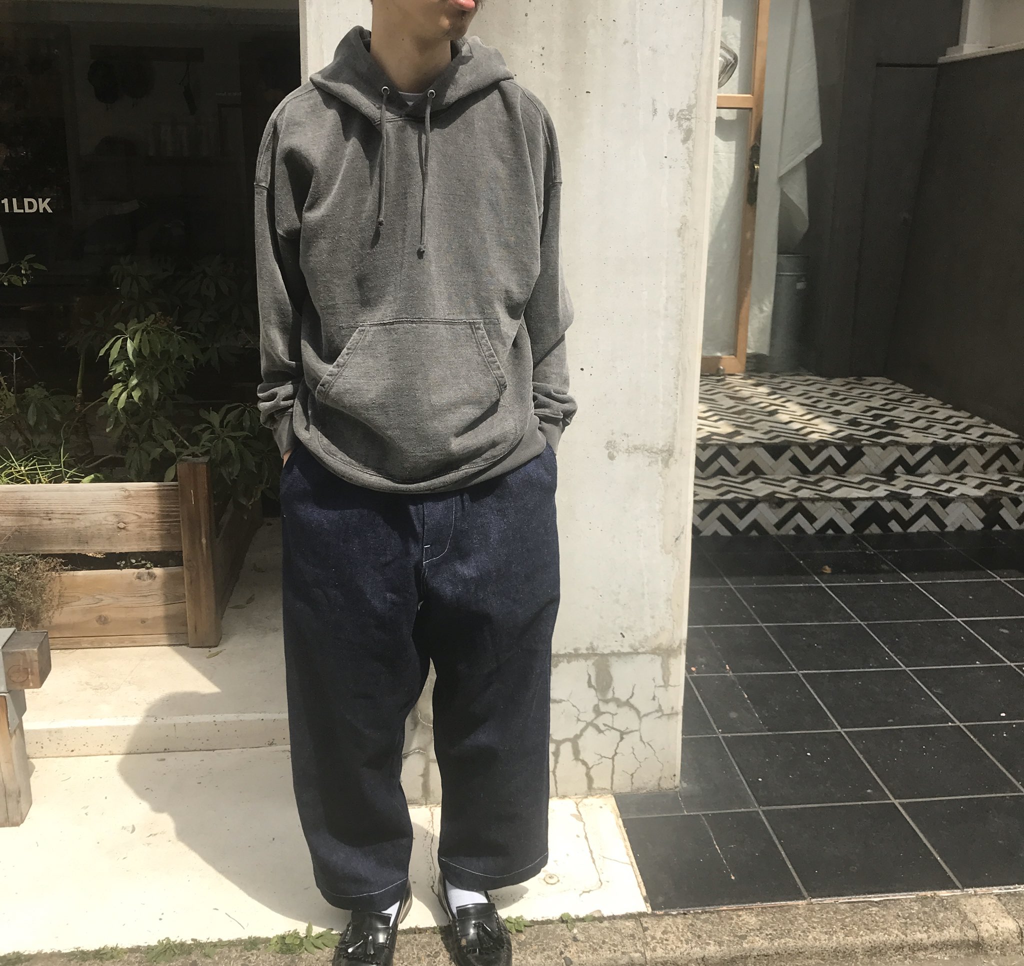evan kinori×LADY わりない WHITE】Hooded Sweat 40