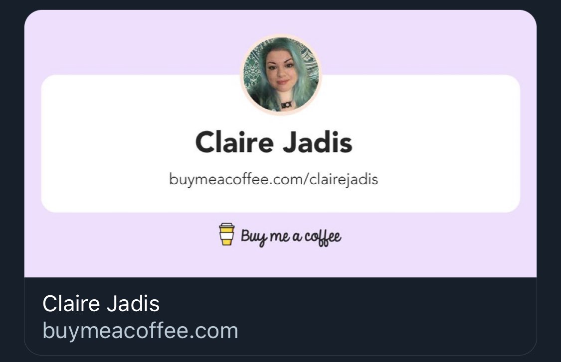 She was also on a site that I believe is asking people to buy coffees for her, so small donations to help her etc... nothing wrong with that. She’s deleted that as well. Clearly trying to make her internet profile disappear.Now over to everyone else. Please retweet!