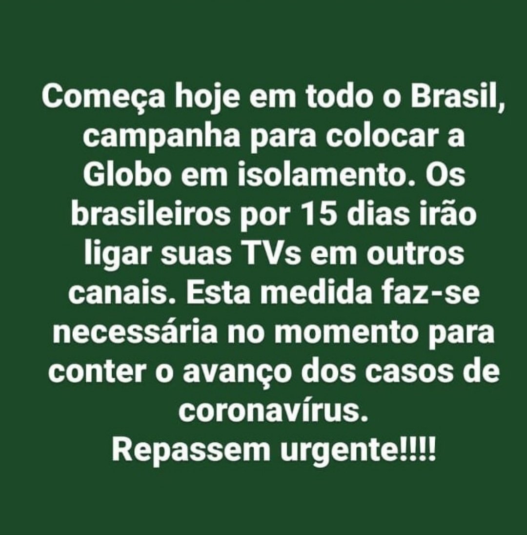 Fabio_brasil_20's tweet photo. Isso já deveria ter acontecido há tanto tempo.
Globo nunca prestou só ir ver a sua história 
#GloboLixo https://t.co/IRpGwLkYcJ
