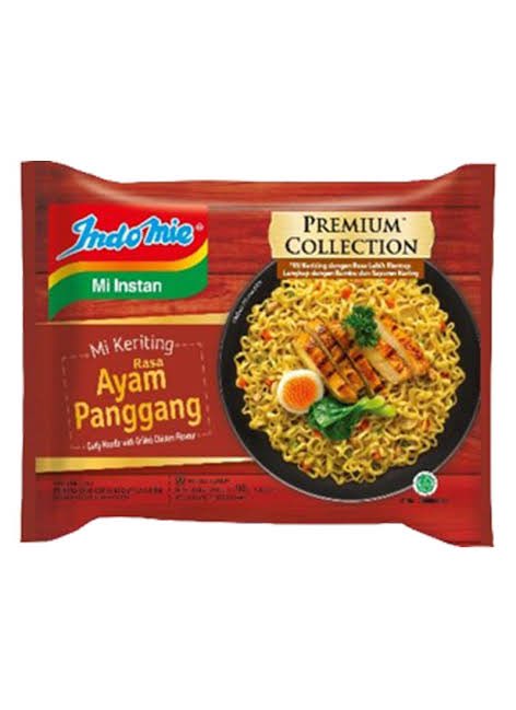 Mi keriting rasa ayam panggang premium collection