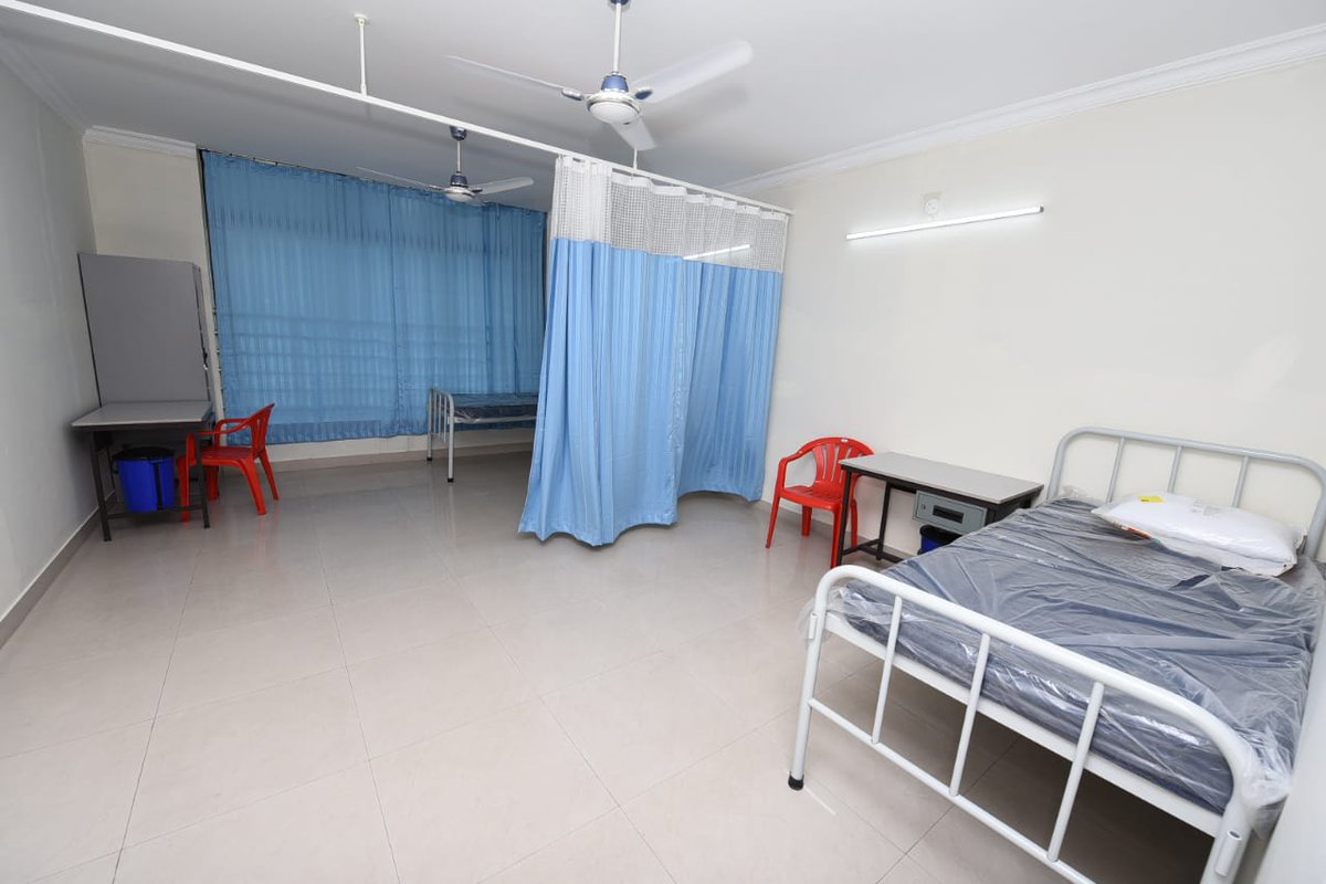 MinisterKTR's tweet photo. Few more glimpses of the new #Coronavirus treatment facility https://t.co/sBlrfIbex6