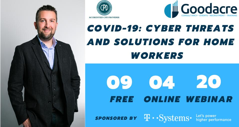 Ko_Do_Bo's tweet image. Hosted by @GoodacreUK, our CTO Scott Cairns explores the key risks and secure practices for working from home in these challenging times in the forthcoming webinar on #COVID19. For full details visit. #homeworker #workfromhome #cybersecurity #ITsecurity httpslink.com/582101fe9c5