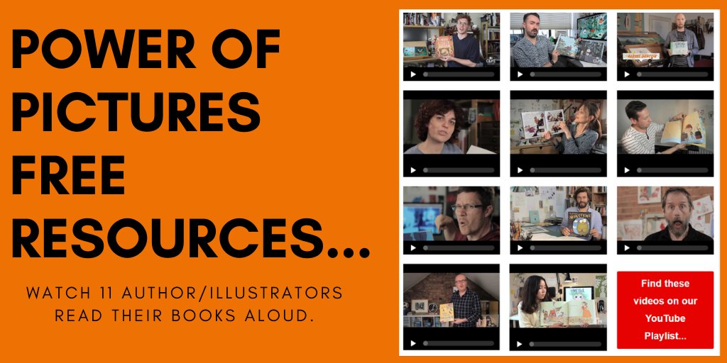 clpe1's tweet photo. Reading aloud is a vital part of teaching literacy, and to hear the book read by the author/illustrator is a great way to inspire children's work.

We have 11 author/illustrators reading their books aloud, use them for #homelearning now: https://t.co/PuYZzrL71M https://t.co/H6Xxpnq2P1