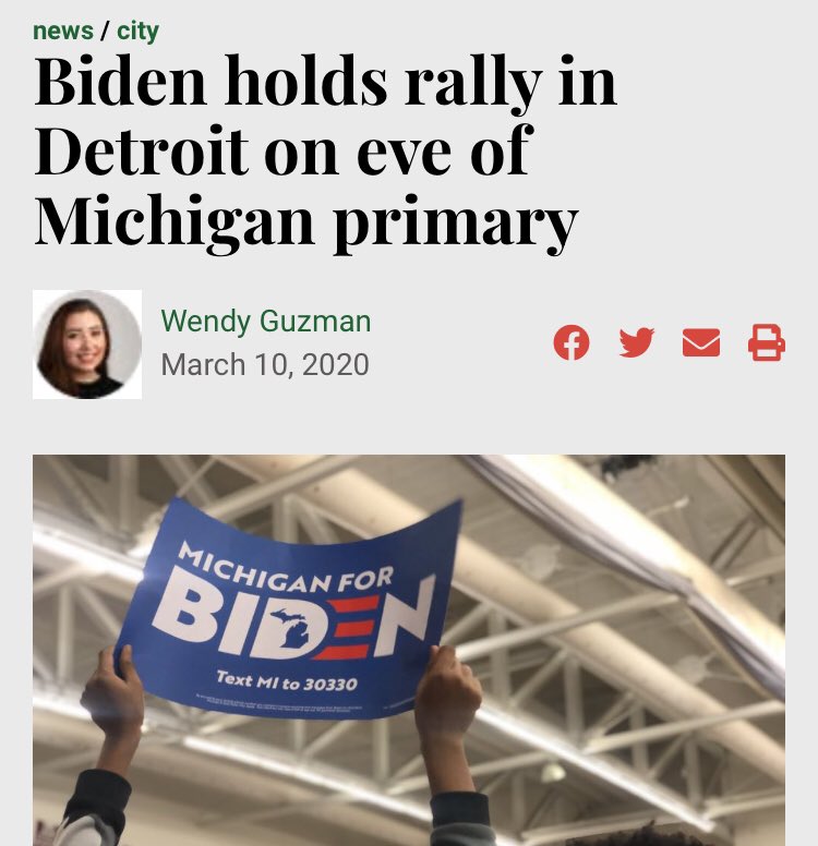 I’d note that actions often matter as much, if not more, than words (some of BDB’s actions were also terrible). *Days* after the NYC mayor’s oft-replayed greatest hits, both Biden & Sanders held crowded campaign rallies (yes Trump did too & took longer to axe upcoming ones)...