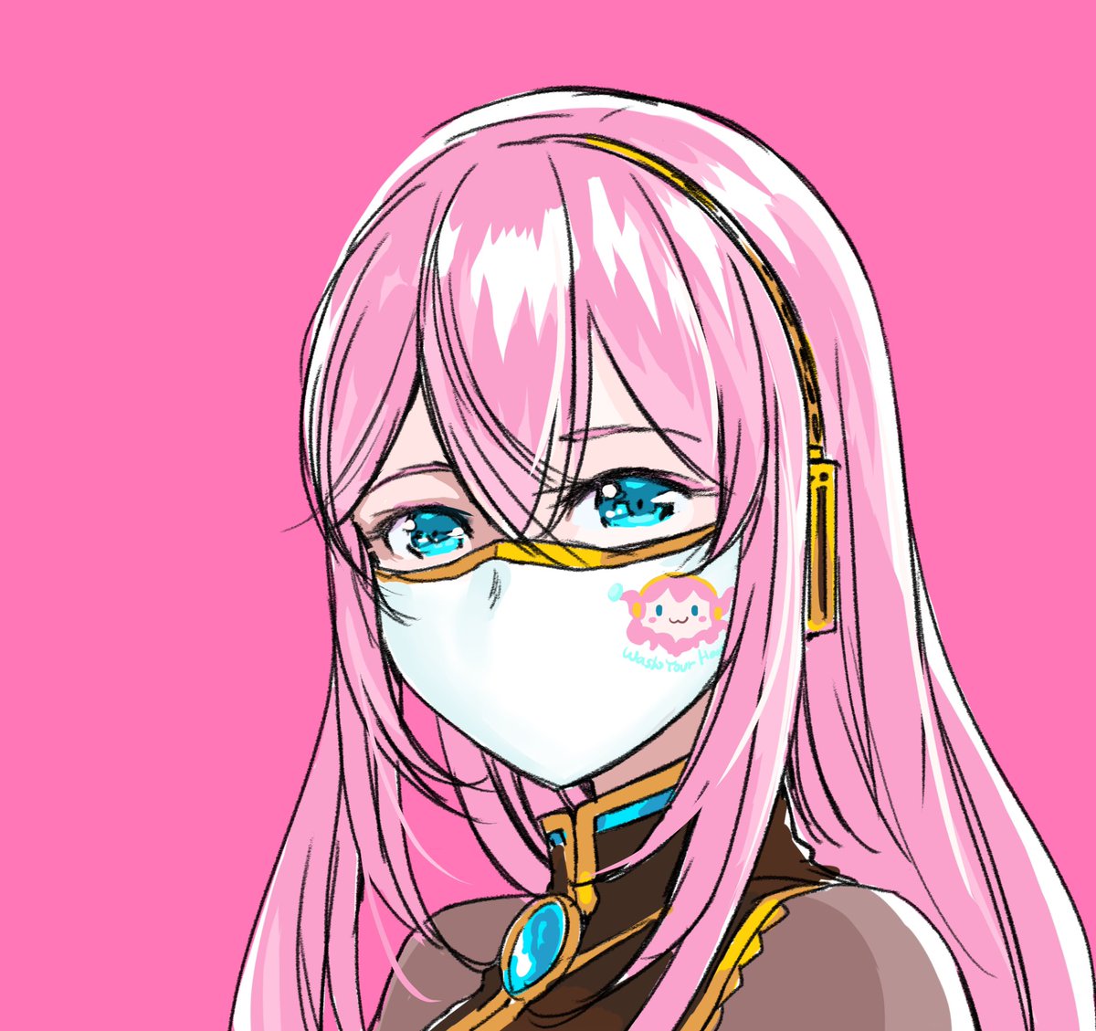 巡音ルカ 「オトナになりきれない可愛い
Masked Megurine Luka 」|MayoRiyo まよりよのイラスト