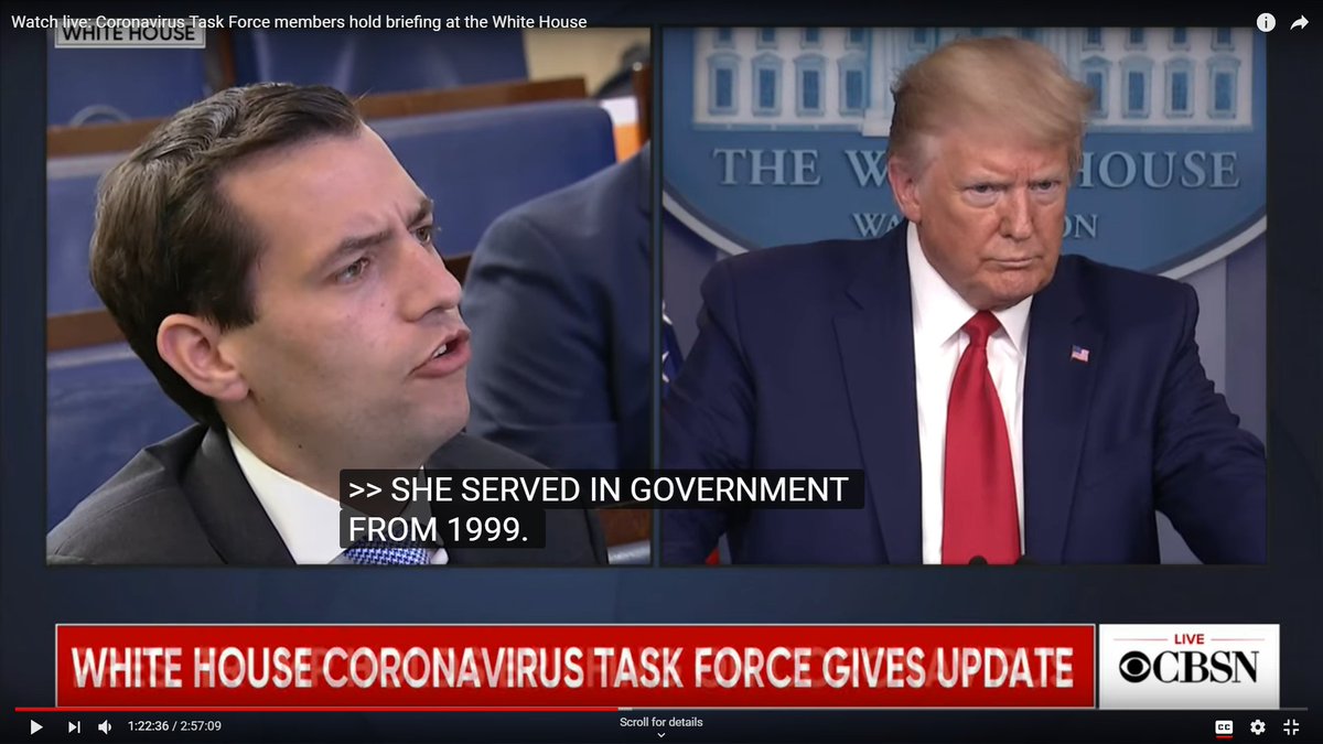 "Her bio .... she served in government from 1999" Well Played!(Look at that face!!!  @BrianKarem -  @realDonaldTrump is giving him the evil-eye whammy!) #TrumpPressConference Now we enter the "Obama sucked, I am great" portion of the rally for the  @foxnews  #MAGA viewers.