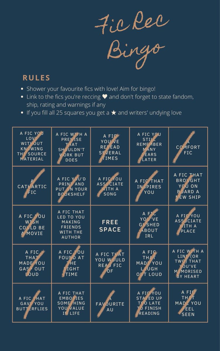 fic rec bingo!! aka a mini jjp fic rec thread where i gush abt my fav fics!!!