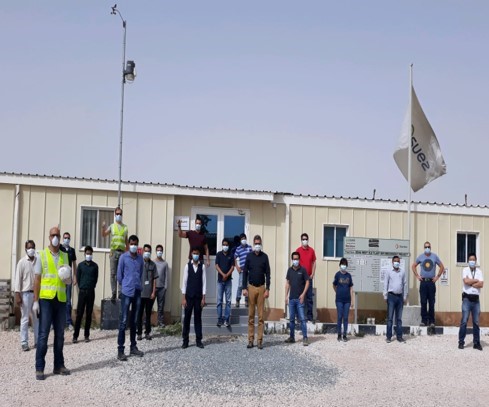 CyrilCourjaret's tweet photo. I’d like to thank our teams in Doha West #wastewater treatment plant in #Qatar, mobilized to guarantee sanitation services to people, and taking the protect measures to reduce the spread of #COVID19. We’re #ByYourSide https://t.co/Ufd7ldPevE