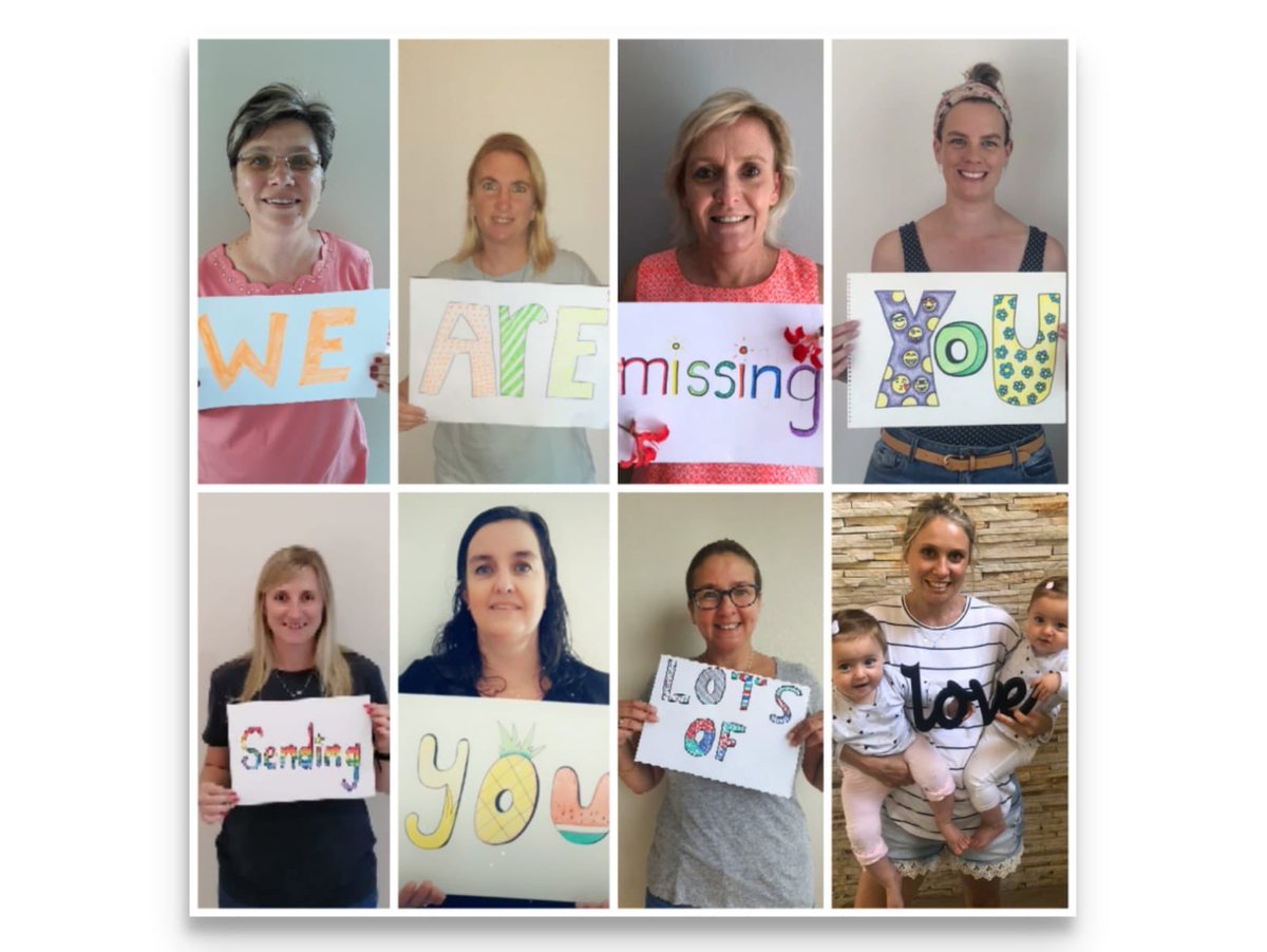 The Junior Prep Staff are missing their boys and girls!#staysafe