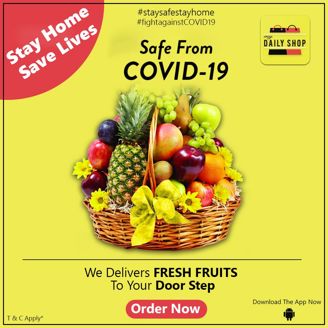 MyDailyShop2's tweet photo. Stay Safe Stay Home || Safe from COVID-19
Order Groceries, Fruits, Vegetables || My Daily Shop
Order Now || Order Now || Order Now

Download the App Now

#stayathome #staysafestayhome #fruits #vegetables #groceries #app #download #order #ordernow #downloadnow https://t.co/jI6DfZkjF2