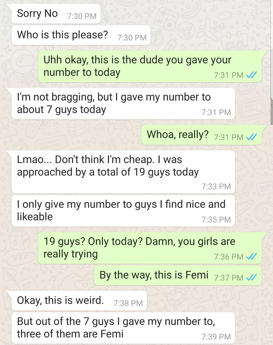 So this dude slid into a lady's DM and this happened Check the thread for the complete part 