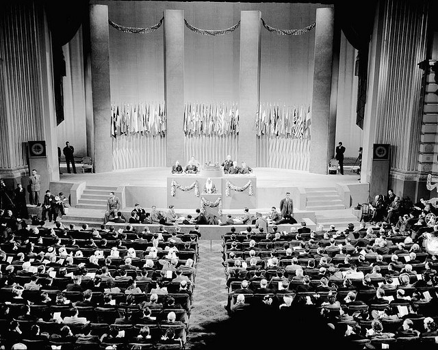 5/11Toward the end of WW2 in 1945, about 50 allied governments convened in what came to be known as the San Francisco Conference. This was the birthplace of the  @UN. Dr. Sze attended this conference as an official of Chinese delegation and medical expert.