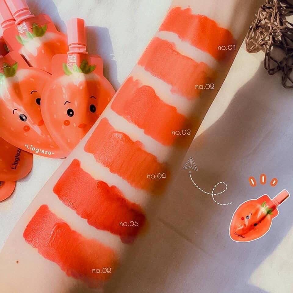 ShoShoping's tweet photo. #ส่งยกโหล 280  (()(1)(2)())ซอง แท้💯💯💯🥕🥕🥕🥕🥕🥕
.
🍓🍓 Lipglaze ~ น้อนลิปซอง แบบจุ่ม พกพาง๊ายยยสุดๆ
สีเเน่น ติดทน สีชัดมากค่าาา มีให้เลือกหลายเฉดสี ปากสวยฉ่ำๆ ค่าาาา พร้อมส่ง 1,2,3,4,5,6 ครบเบอร์นะคะ 🍑🍑🍑
 1 โหล 12. ซอง. 280฿ เท่านั้น 🍓🍓🍓 https://t.co/SVLcICeyNX