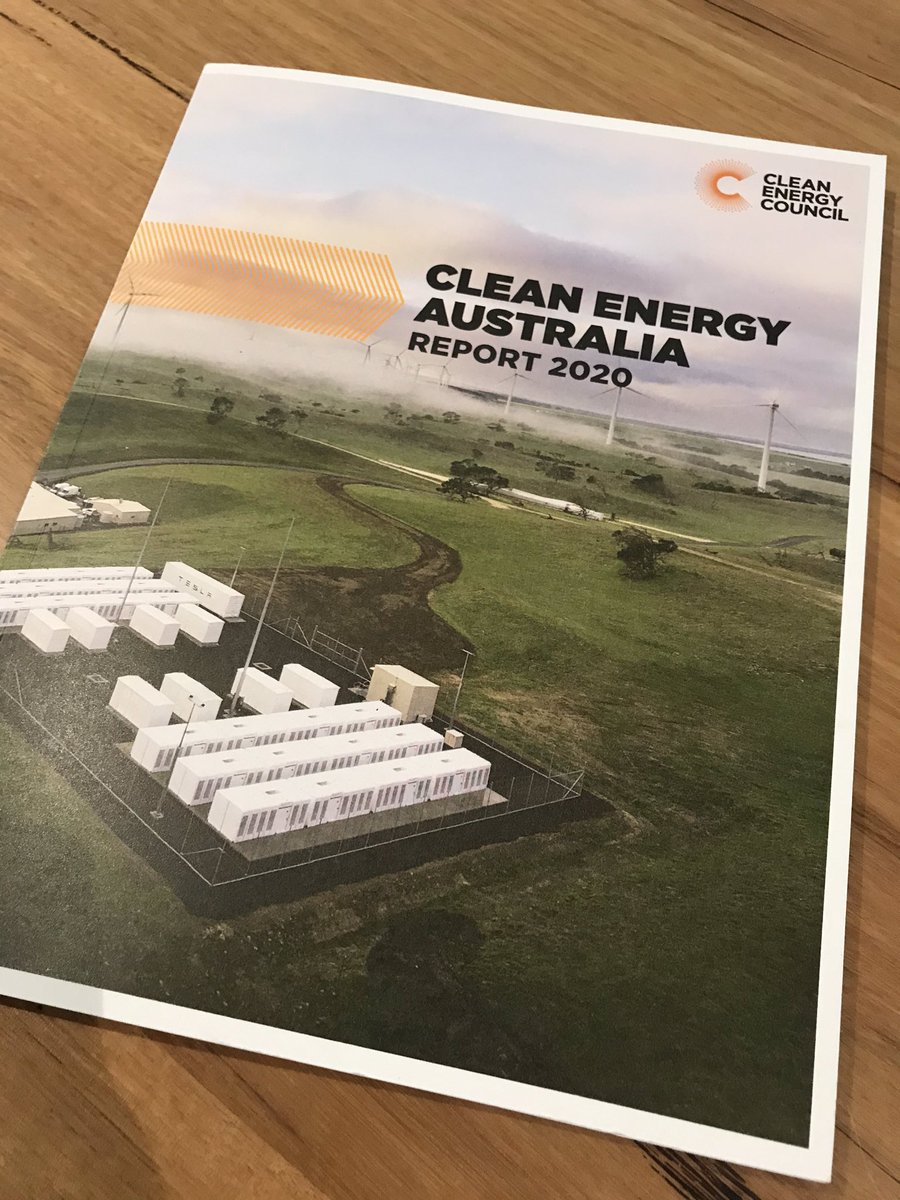 Big day tomorrow... Amongst all the darkness of COVID19, tomorrow we get to celebrate a record breaking 2019 for clean energy in Australia!
