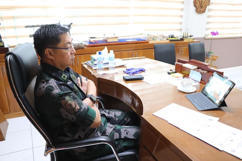 pro12pio's tweet photo. https://t.co/KUn9UnD1GJ

Police Regional Office 12 -Regional Inter-Agency Task Force Video Conferencing with PBGEN ALFRED S CORPUS, Regional Director, PRO 12 at about 09:00 AM of April 07, 2020 at RD's Office, PRO 12, Tambler, General Santos City. https://t.co/NlKxOctB2I