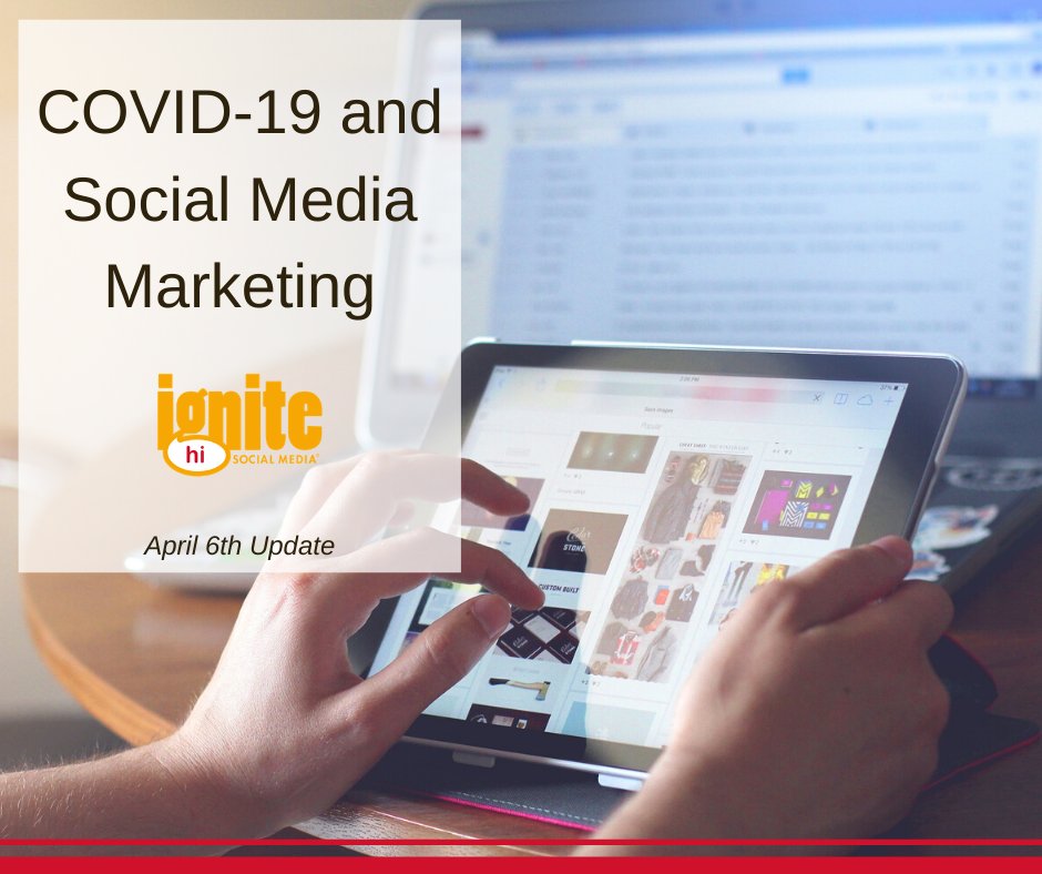 SocialHootz's tweet photo. COVID-19 and Social Media Marketing: April 6th Update https://t.co/lKuzcweeLy #socialmedia https://t.co/IXBgqayVWs