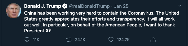 Like Trump himself, this tweet in particular has not aged well.