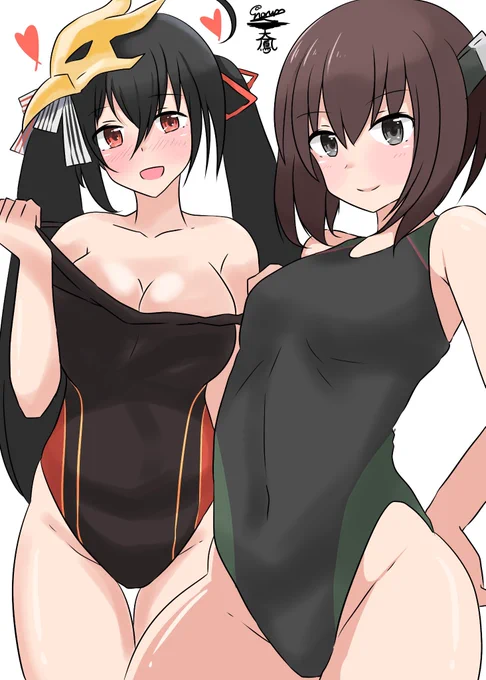 #大鳳進水日
ダブル大鳳で 