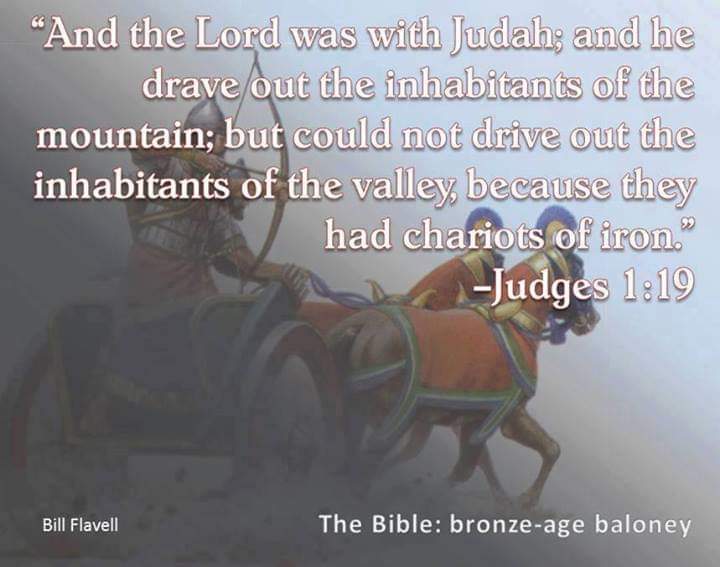 Mission Kaali - Say No To Conversion On Twitter: "Know Your Bible! God  Cannot Harm People With Iron Chariots! #Missionkaali  Https://T.co/Y70Tiyyq9L" / Twitter