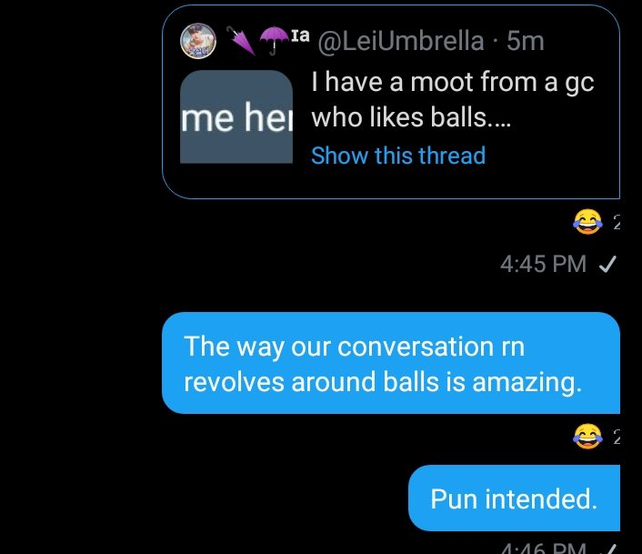 The world revolves around balls.YES I INCLUDED MYSELF IN THIS THREAD.