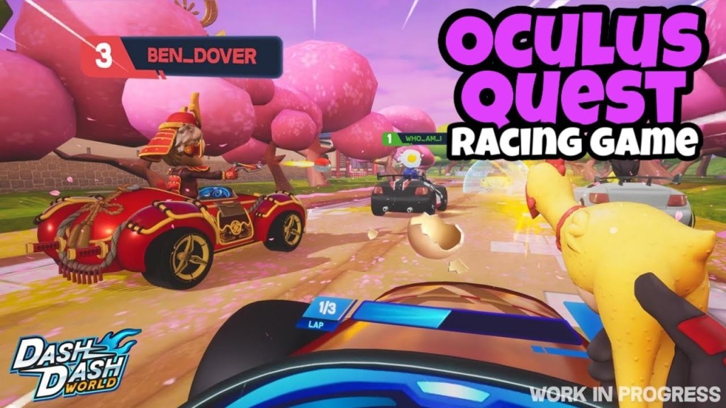 PictureBestVR's tweet photo. NEW Racing Game for Oculus Quest Coming Soon – UPCOMING VR Game 2019 Dash Dash World – First Look https://t.co/DJ2aEwcOlJ https://t.co/0KonUACXVt