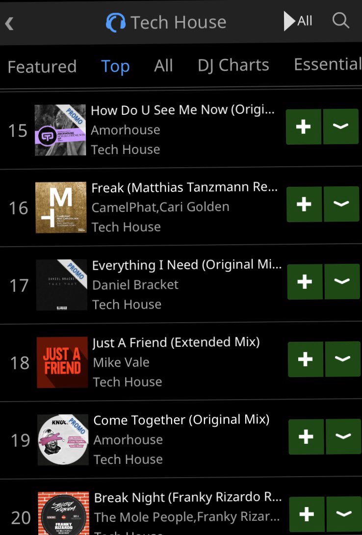 amorhouse's tweet photo. My last 2 productions in top 20 tech house on @traxsource 🙏🏻

Thanks for the support ❤️ https://t.co/CApxfeKWtJ
