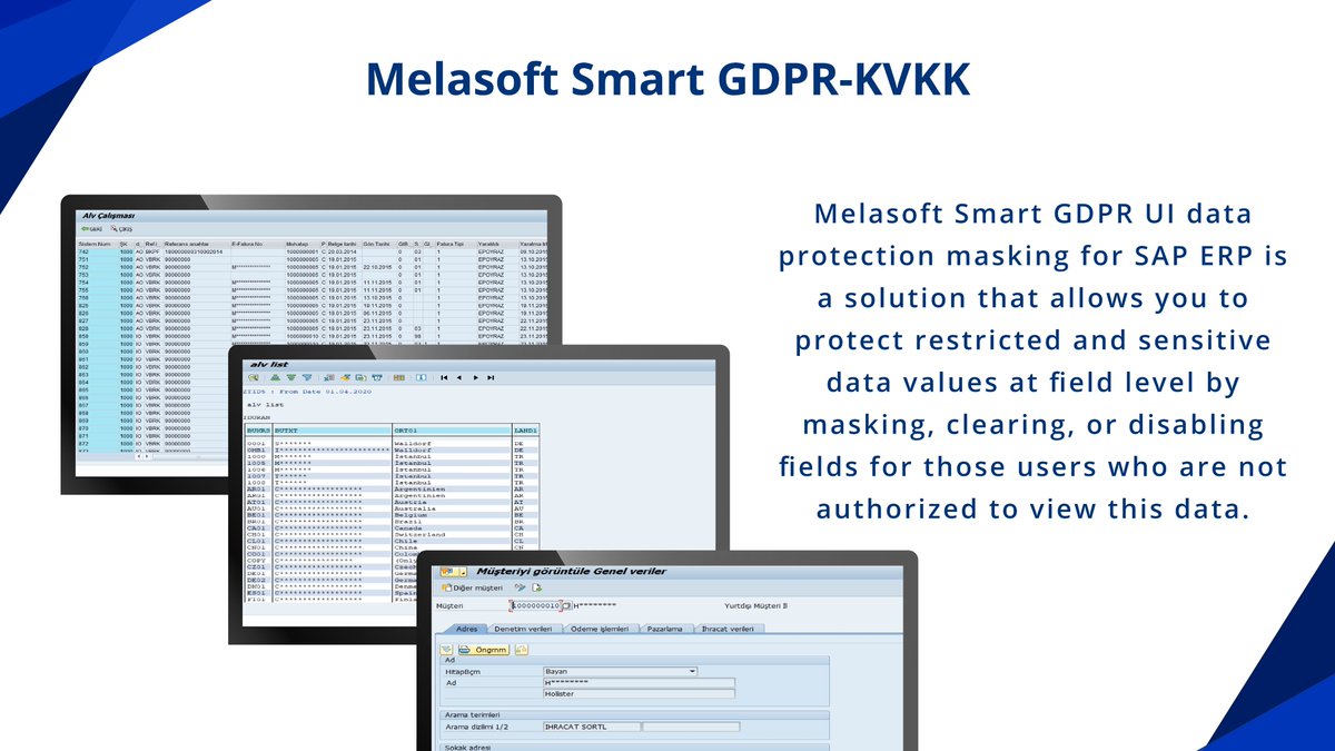 Melasoft Smart GDPR-KVKK Webinar.
You are invited to our virtual event where we will share our information about the "Personal Data Protection Law". To register;
melasoft.com/tr/webinarkayi…...

#webinar
#gdpr
#kvkk
