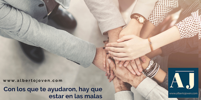 😒 El Blog de Alberto Joven: 
🧐 Por todos aquellos, que alguna vez han prestado su mano a mi pueblo, a mi, a mis fiestas. Porque yo, siempre seré Alberto el de Morés. 
✍️ Con los que te ayudaron, hay que estar en las malas... 
🔘 albertojoven.com/2020/04/albert…